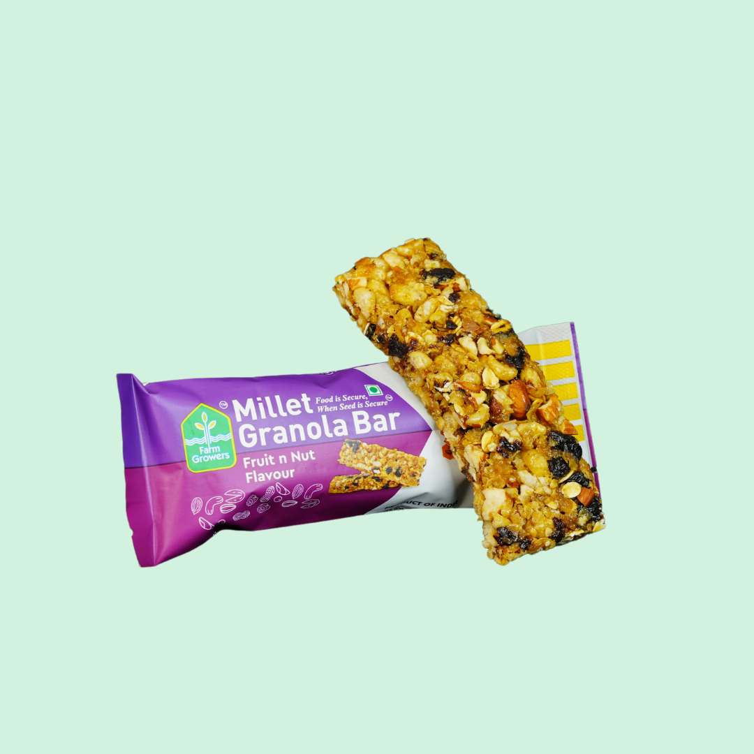 Crunchy Millet Granola Bars – Pack of 3 (105 gms)