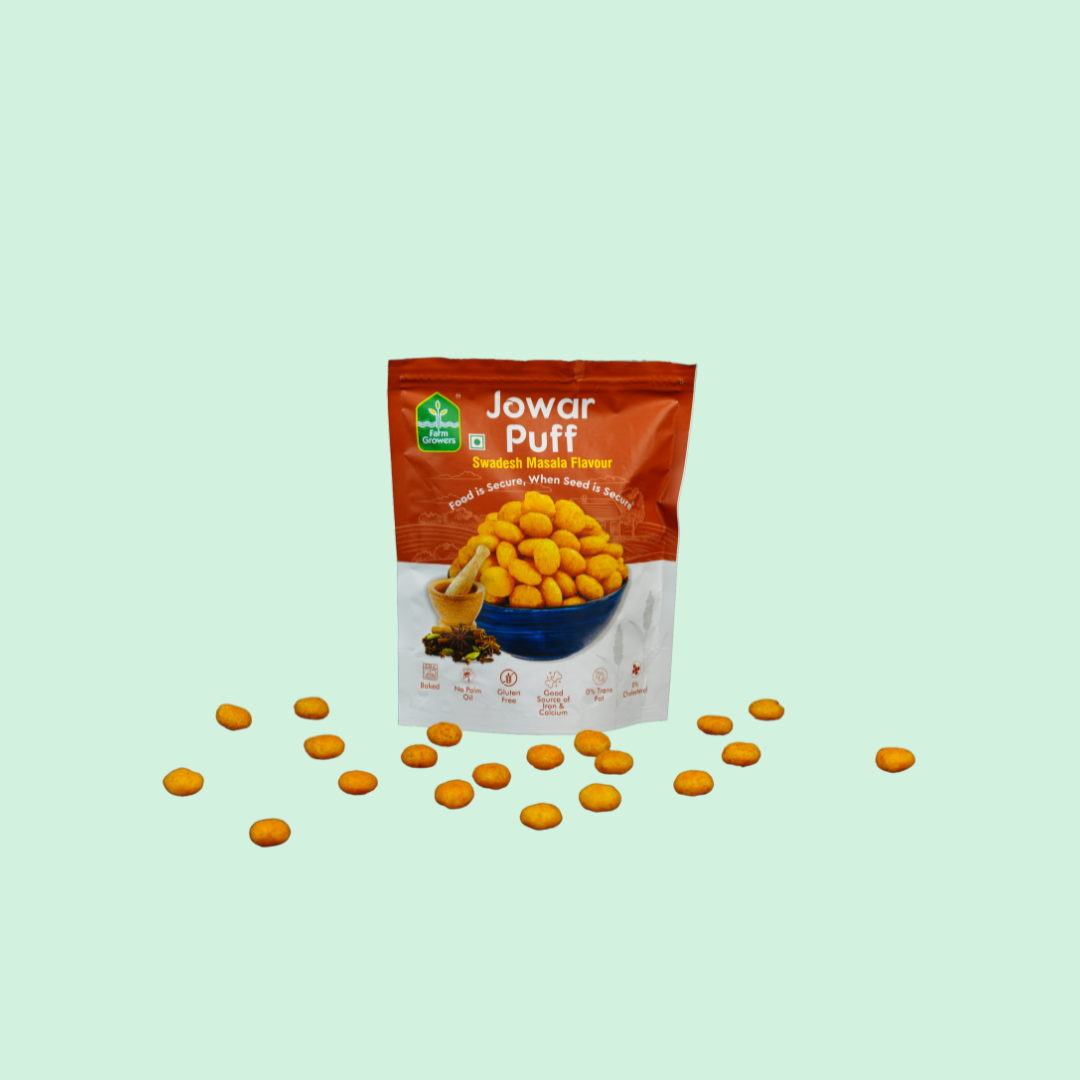 Masala Jowar Puffs Recipe