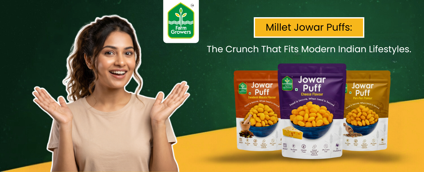 Millet Jowar Puffs: The Crunch That Fits Modern Indian Lifestyles