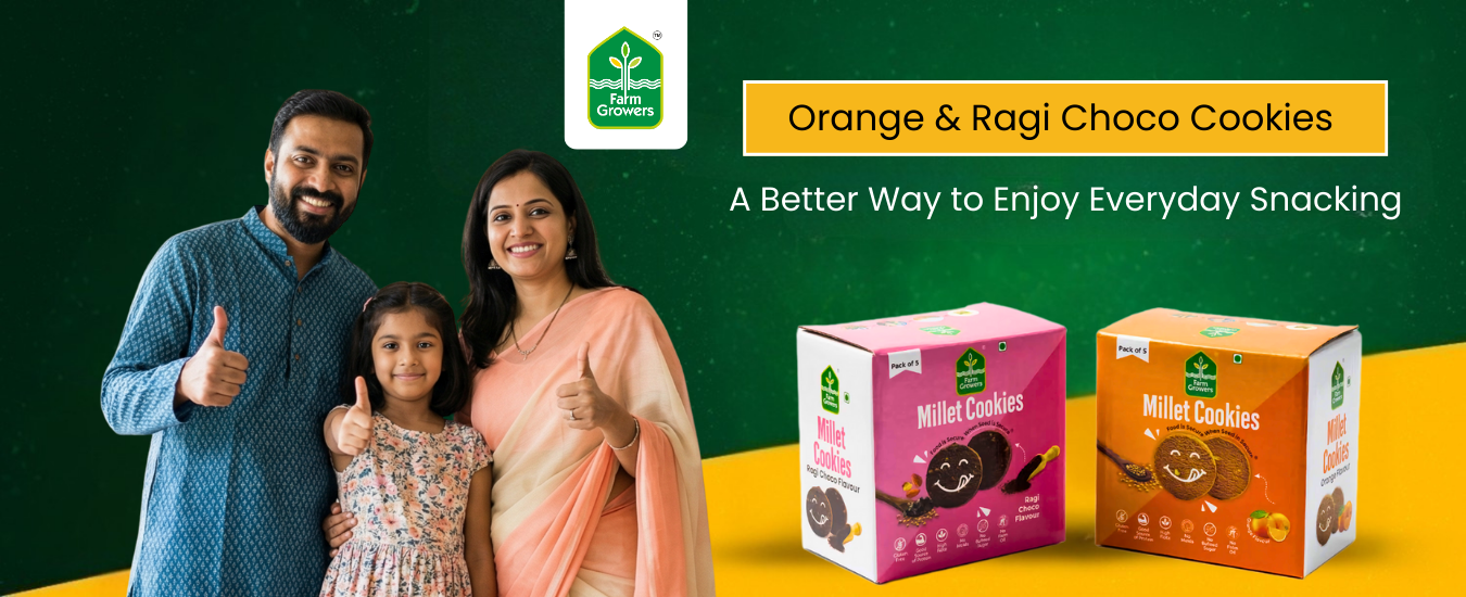 Orange & Ragi Choco Cookies – A Better Way to Enjoy Everyday Snacking