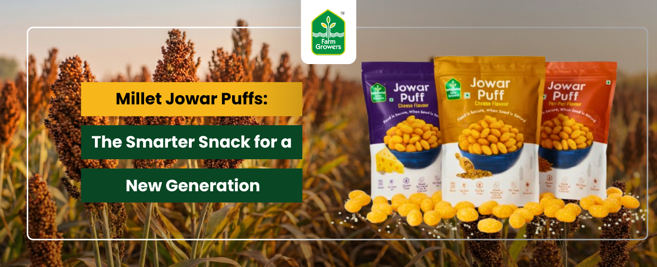 Millet Jowar Puffs: The Smarter Snack for a New Generation