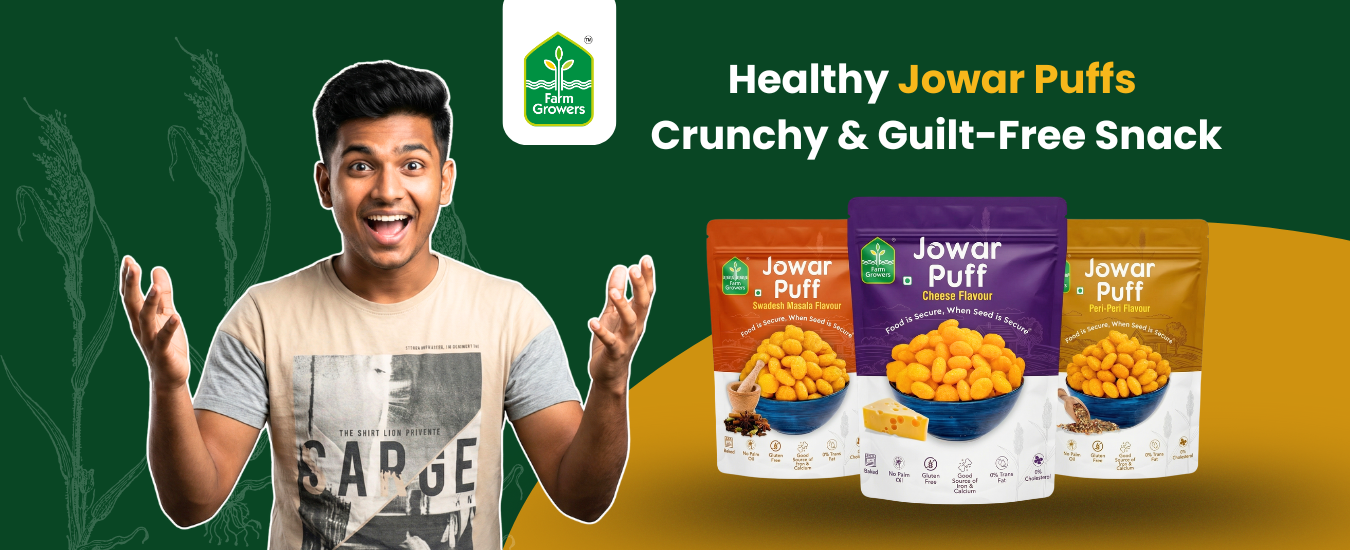 Healthy Jowar Puffs – Crunchy & Guilt-Free Snack