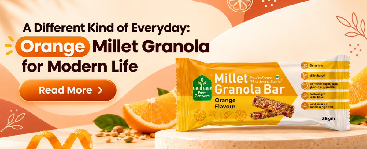 A Different Kind of Everyday: Orange Millet Granola for Modern Life