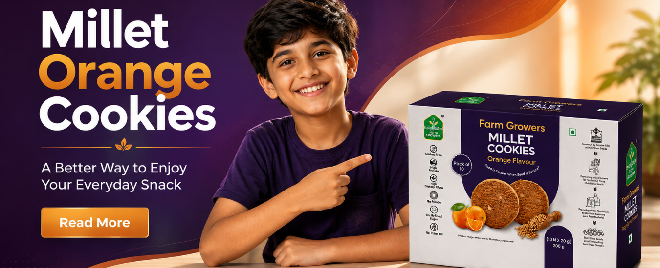 Millet Cookies Orange: A Better Way to Enjoy Your Everyday Snack