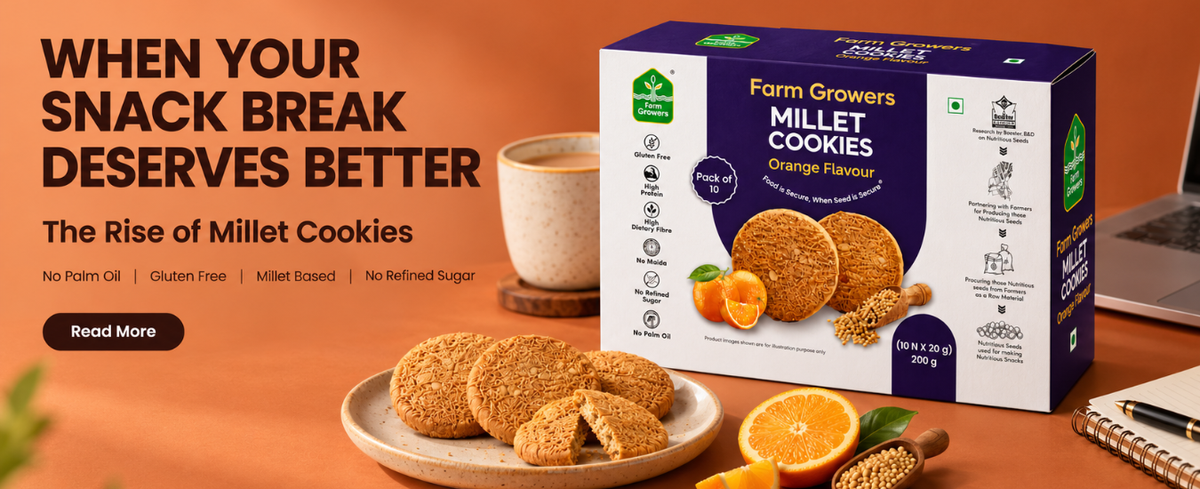 When Your Snack Break Deserves Better: The Rise of Millet Cookies