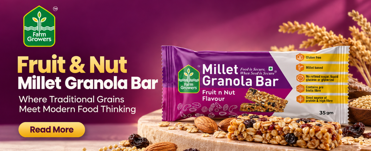 Fruit & Nut Millet Granola Bar: Where Traditional Grains Meet Modern Food Thinking