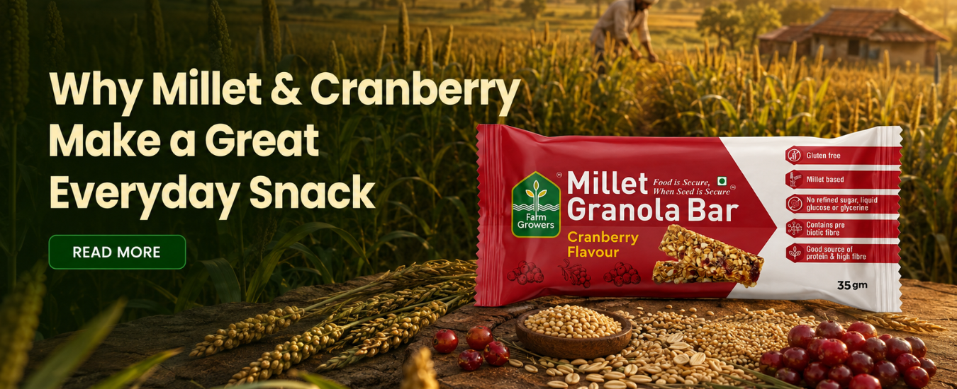 Why Millet & Cranberry Make a Great Everyday Snack