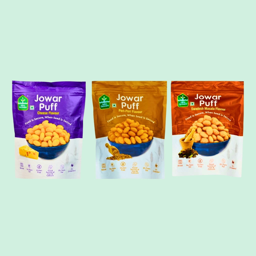 Healthy Jowar Puffs