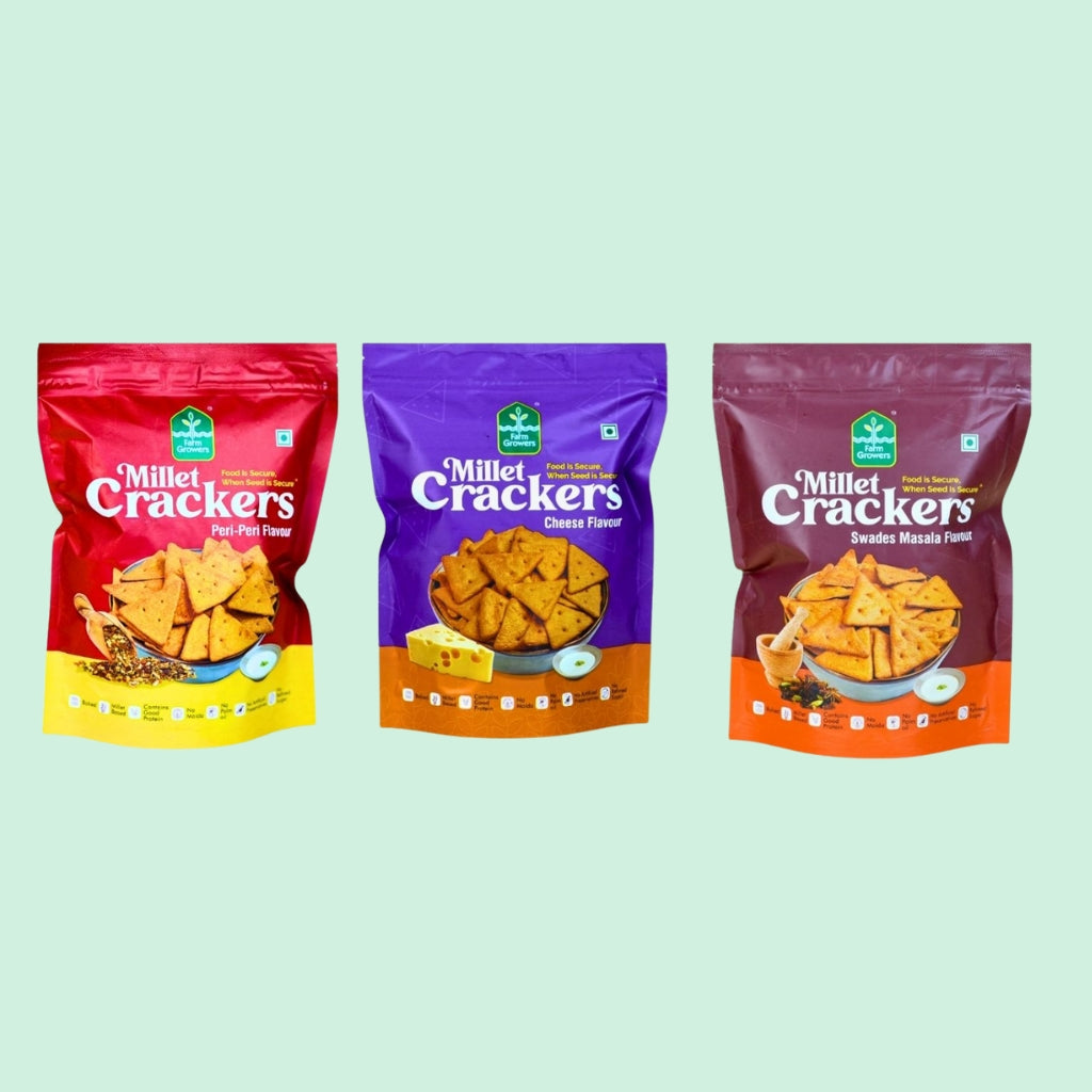 Healthy Millet Crackers