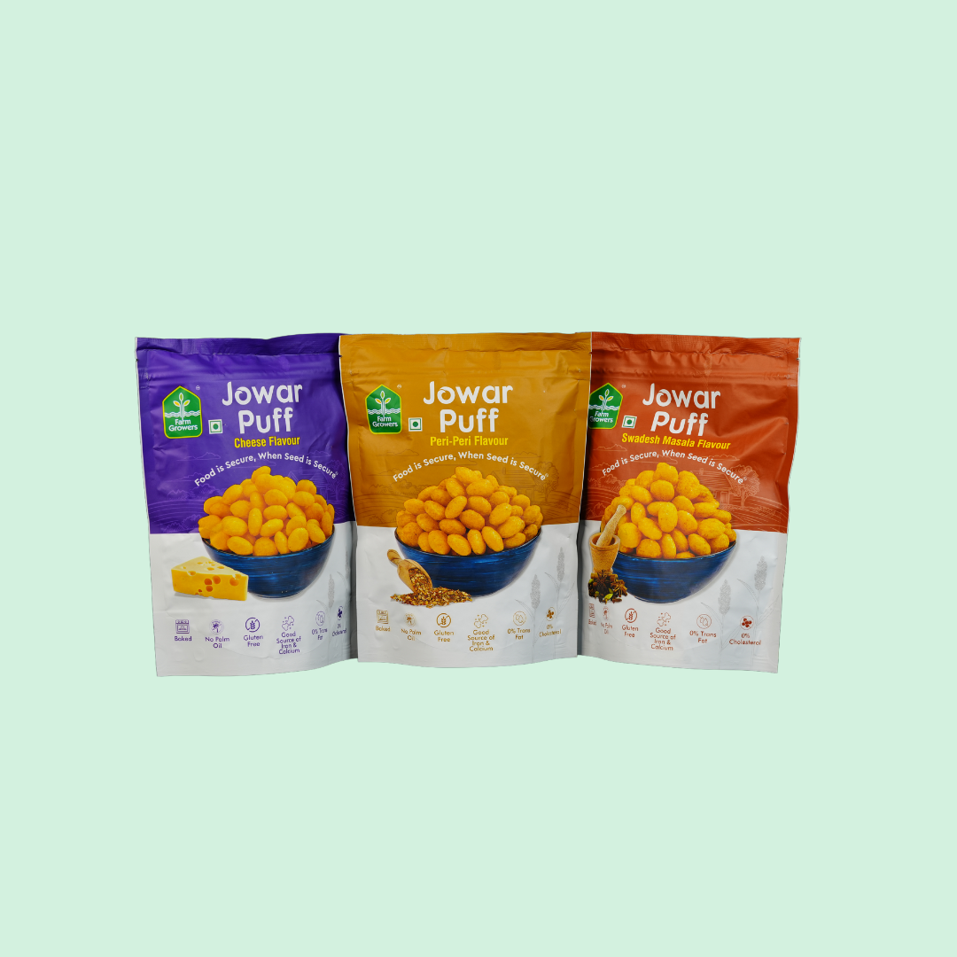 Roasted Jowar Puffs