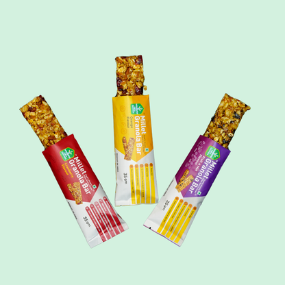 Crunchy Millet Granola Bars – Pack of 3 (105 gms)